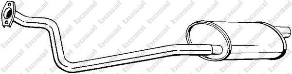 Priekinis duslintuvas KLOKKERHOLM 282-379