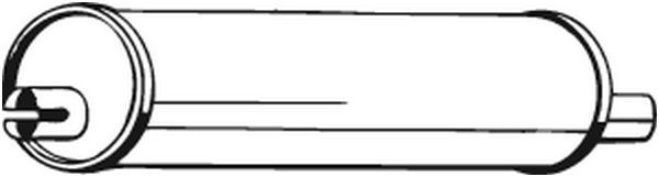 Vidurinis duslintuvas KLOKKERHOLM 148-017