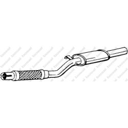 Vidurinis duslintuvas KLOKKERHOLM 148-033