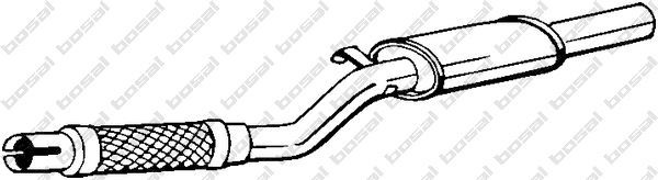 Vidurinis duslintuvas KLOKKERHOLM 148-033