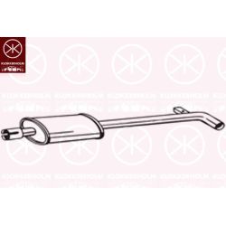 Vidurinis duslintuvas KLOKKERHOLM 200-095