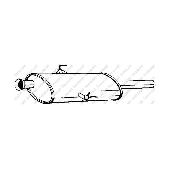 Vidurinis duslintuvas KLOKKERHOLM 200-153