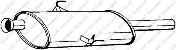 Vidurinis duslintuvas KLOKKERHOLM 200-159