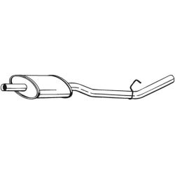 Vidurinis duslintuvas KLOKKERHOLM 200-267