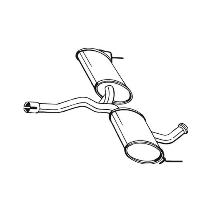 Vidurinis duslintuvas KLOKKERHOLM 200-731