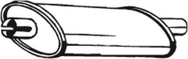 Vidurinis duslintuvas KLOKKERHOLM 200-957