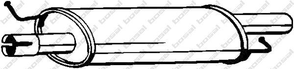 Vidurinis duslintuvas KLOKKERHOLM 233-575