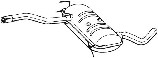 Vidurinis duslintuvas KLOKKERHOLM 279-135