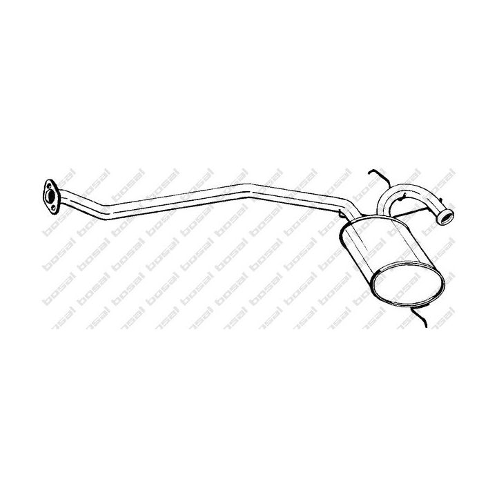 Vidurinis duslintuvas KLOKKERHOLM 279-241