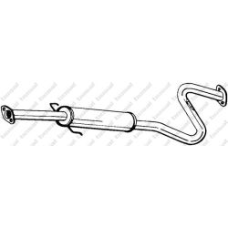 Vidurinis duslintuvas KLOKKERHOLM 281-215