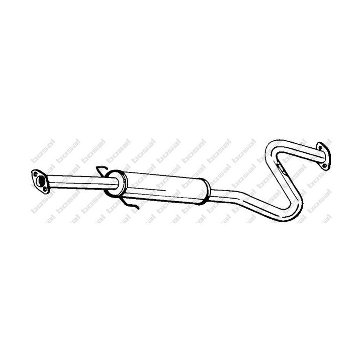 Vidurinis duslintuvas KLOKKERHOLM 281-215