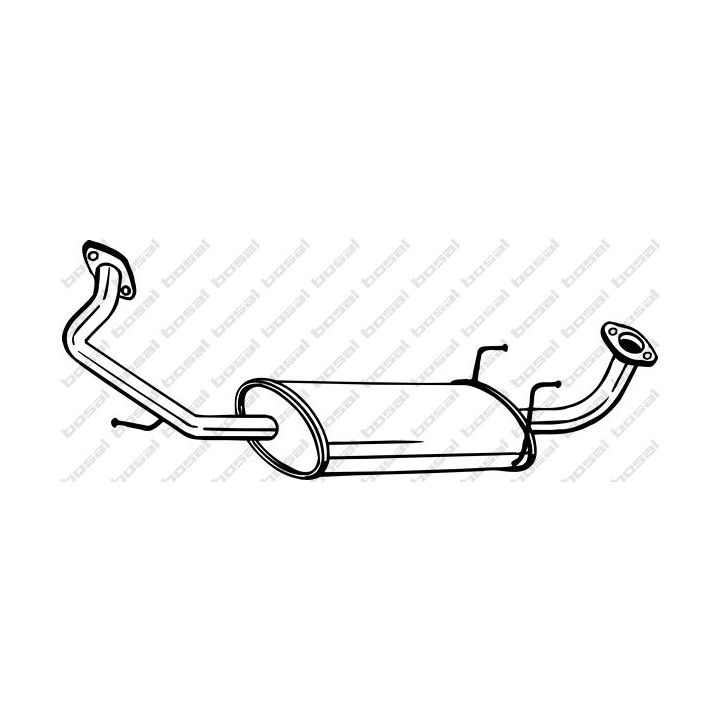 Vidurinis duslintuvas KLOKKERHOLM 281-357