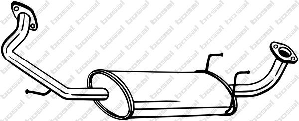 Vidurinis duslintuvas KLOKKERHOLM 281-357