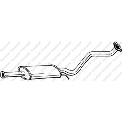 Vidurinis duslintuvas KLOKKERHOLM 281-415