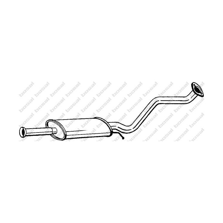 Vidurinis duslintuvas KLOKKERHOLM 281-415