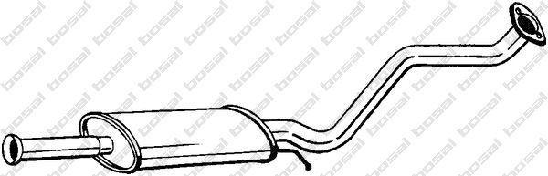 Vidurinis duslintuvas KLOKKERHOLM 281-415