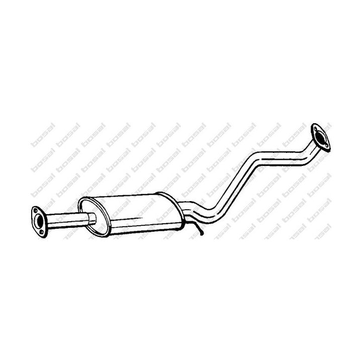 Vidurinis duslintuvas KLOKKERHOLM 281-841