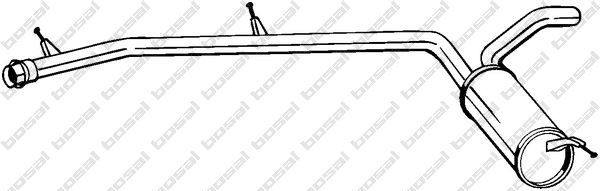 Vidurinis duslintuvas KLOKKERHOLM 282-859