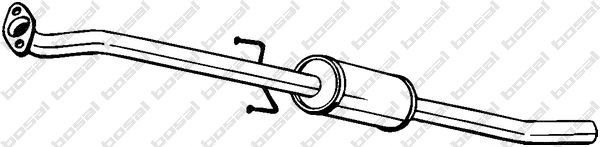 Vidurinis duslintuvas KLOKKERHOLM 282-903