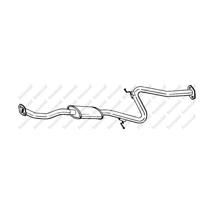Vidurinis duslintuvas KLOKKERHOLM 283-471