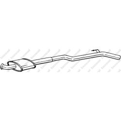 Vidurinis duslintuvas KLOKKERHOLM 283-547