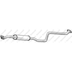 Vidurinis duslintuvas KLOKKERHOLM 284-141
