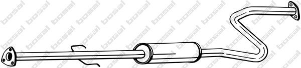 Vidurinis duslintuvas KLOKKERHOLM 284-241