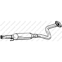 Vidurinis duslintuvas KLOKKERHOLM 284-577