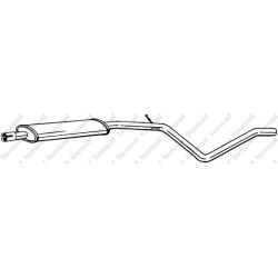 Vidurinis duslintuvas KLOKKERHOLM 286-113