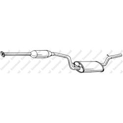Vidurinis duslintuvas KLOKKERHOLM 288-203