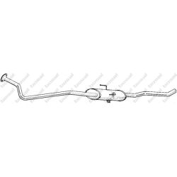 Vidurinis duslintuvas KLOKKERHOLM 292-223