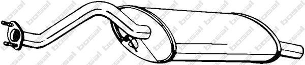 Galinis duslintuvas KLOKKERHOLM 115-505