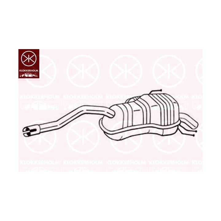 Galinis duslintuvas KLOKKERHOLM 148-213