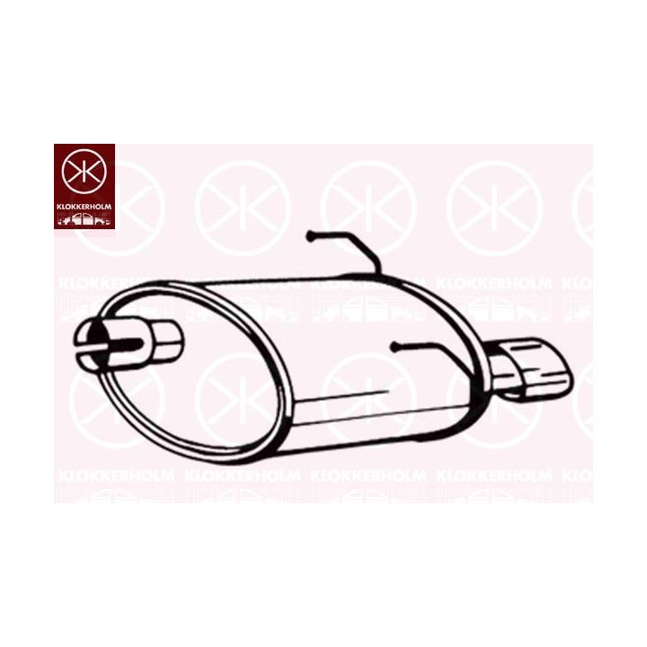 Galinis duslintuvas KLOKKERHOLM 148-219