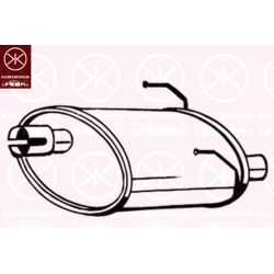 Galinis duslintuvas KLOKKERHOLM 148-253