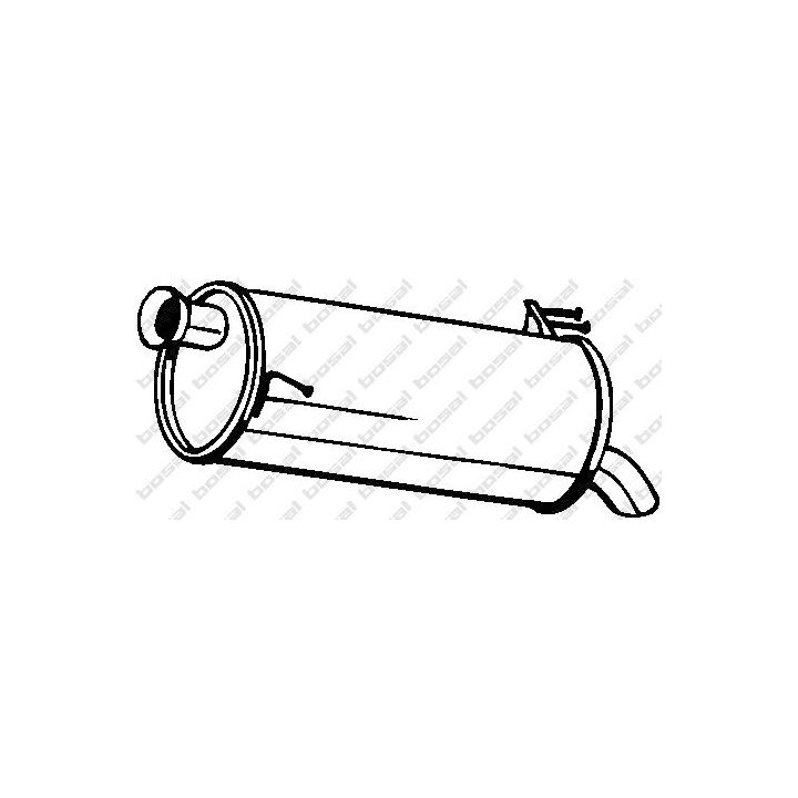 Galinis duslintuvas KLOKKERHOLM 165-037