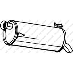 Galinis duslintuvas KLOKKERHOLM 165-055