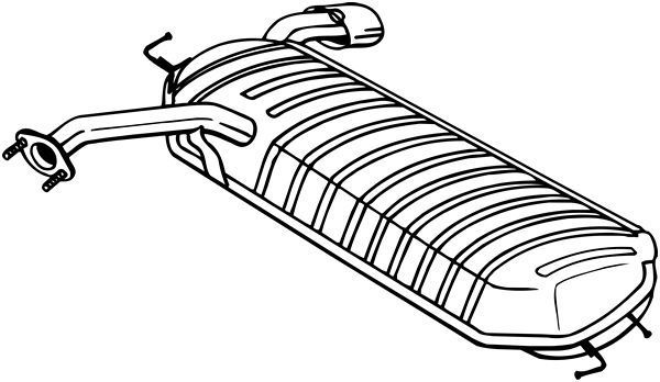 Galinis duslintuvas KLOKKERHOLM 165-069