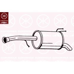 Galinis duslintuvas KLOKKERHOLM 165-073