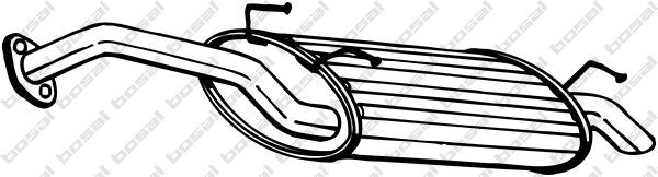 Galinis duslintuvas KLOKKERHOLM 165-153