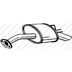 Galinis duslintuvas KLOKKERHOLM 165-285