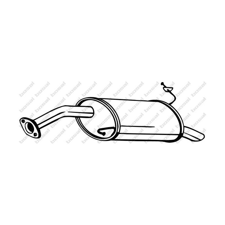 Galinis duslintuvas KLOKKERHOLM 165-287