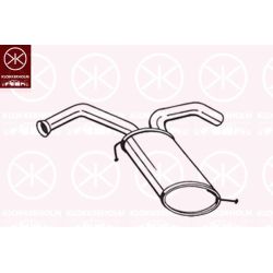 Galinis duslintuvas KLOKKERHOLM 169-075