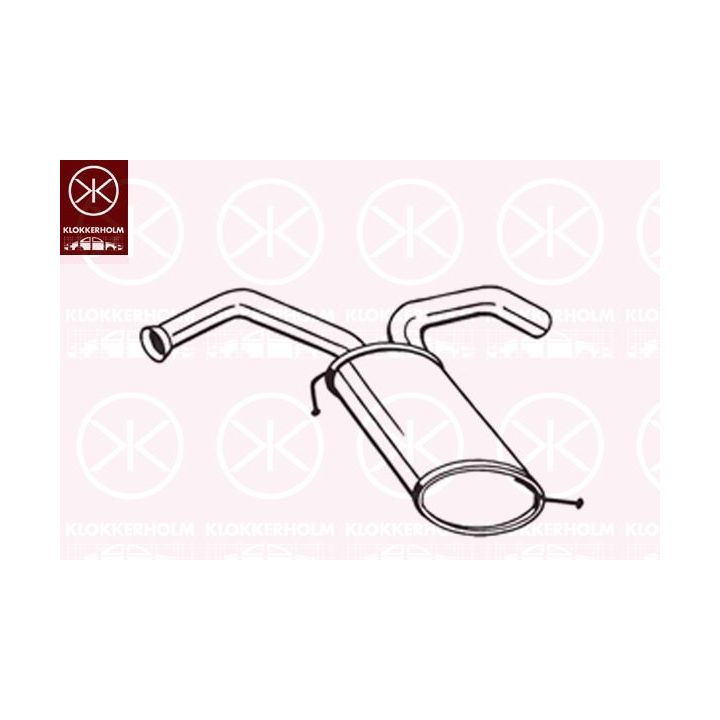 Galinis duslintuvas KLOKKERHOLM 169-075