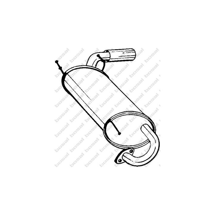 Galinis duslintuvas KLOKKERHOLM 171-003