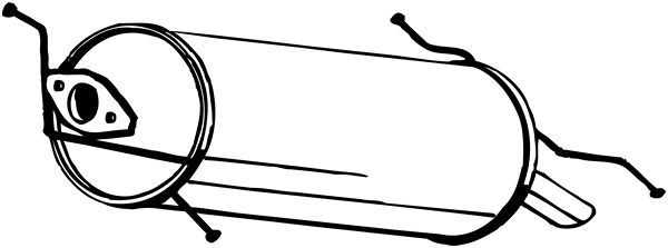 Galinis duslintuvas KLOKKERHOLM 171-389