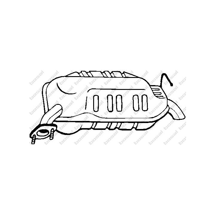 Galinis duslintuvas KLOKKERHOLM 171-635