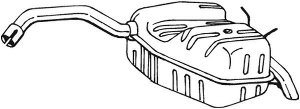 Galinis duslintuvas KLOKKERHOLM 200-105
