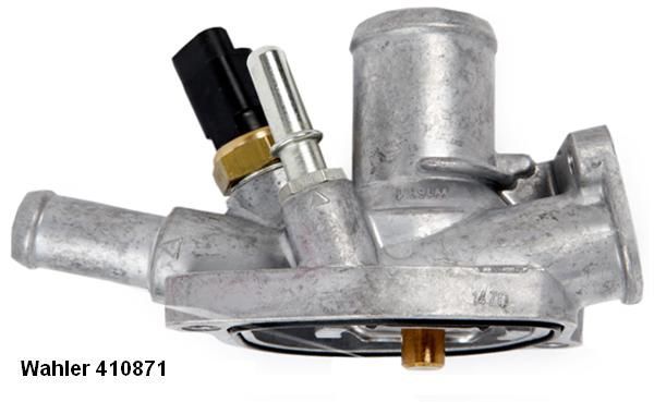 Termostatas, aušinimo skystis BorgWarner (Wahler) 410871.80D