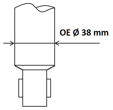 Amortizatorius KYB 3430076